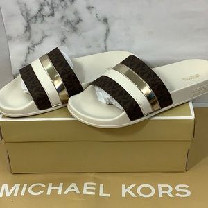 NWT- Michael Kors Slides